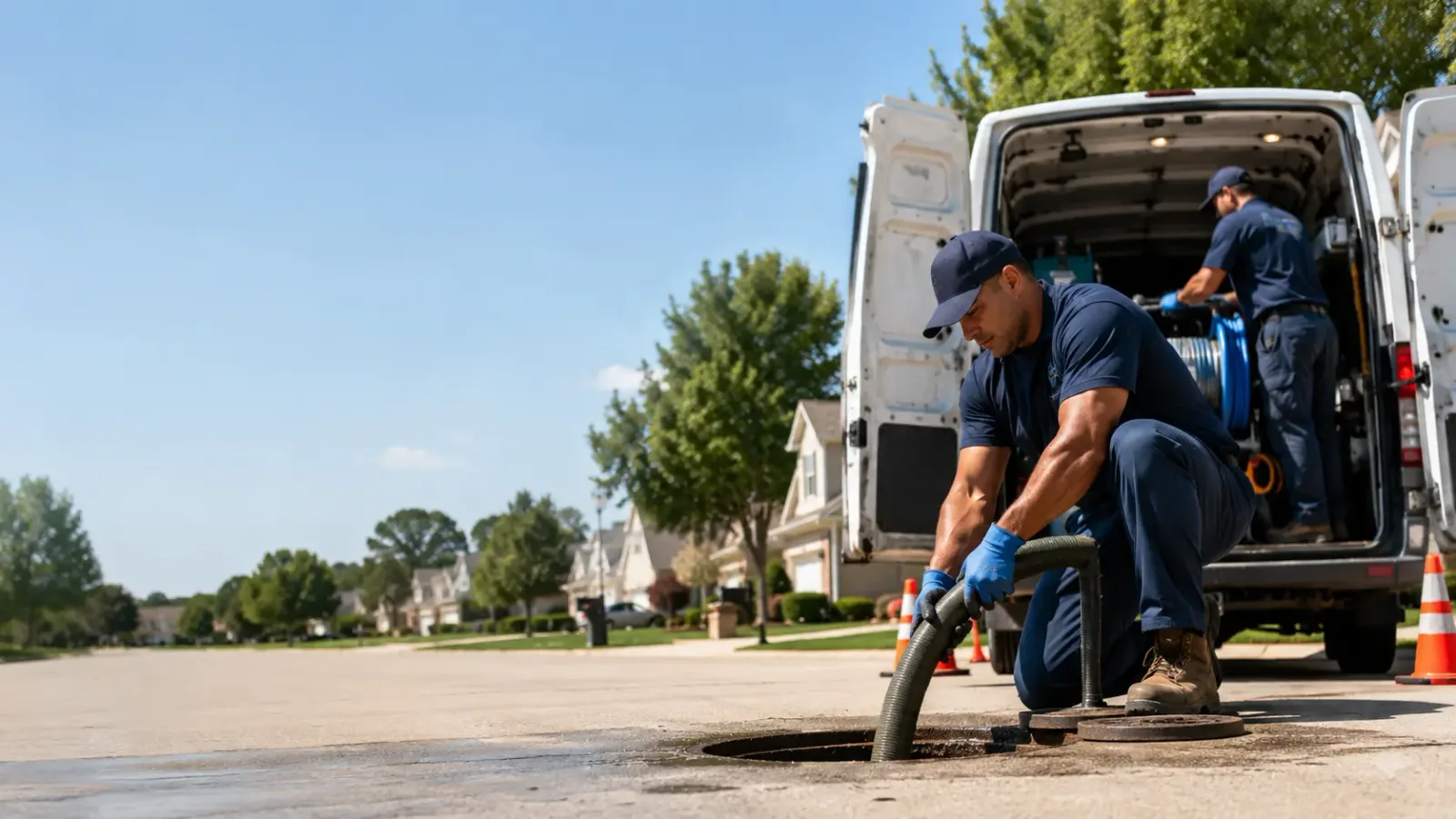 Sewer Backup Cleanup services in New Munich, MN